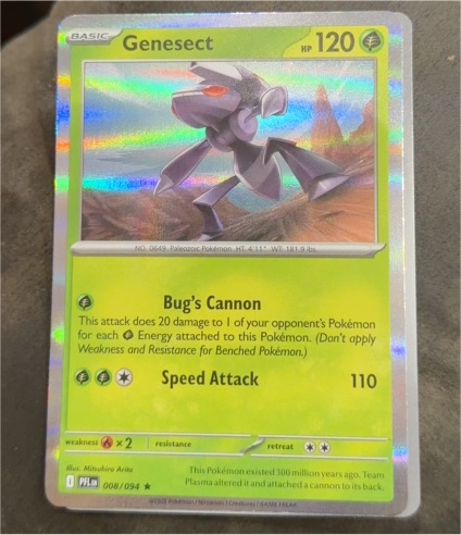 2015 Pokémon Phantasmal Flames #008 Genesect — front