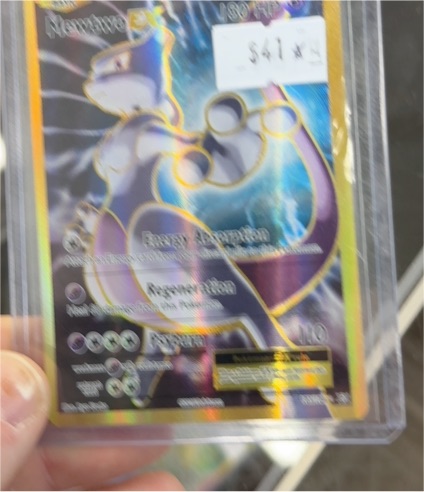 2016 Pokémon Evolutions #103 Mewtwo EX Full Art — front