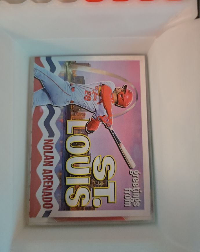 2022 Topps Archives Postcards #PC-6 Nolan Arenado — front