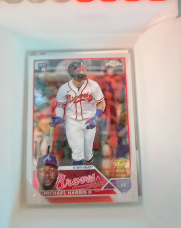 2023 Topps Chrome #79 Michael Harris II — front