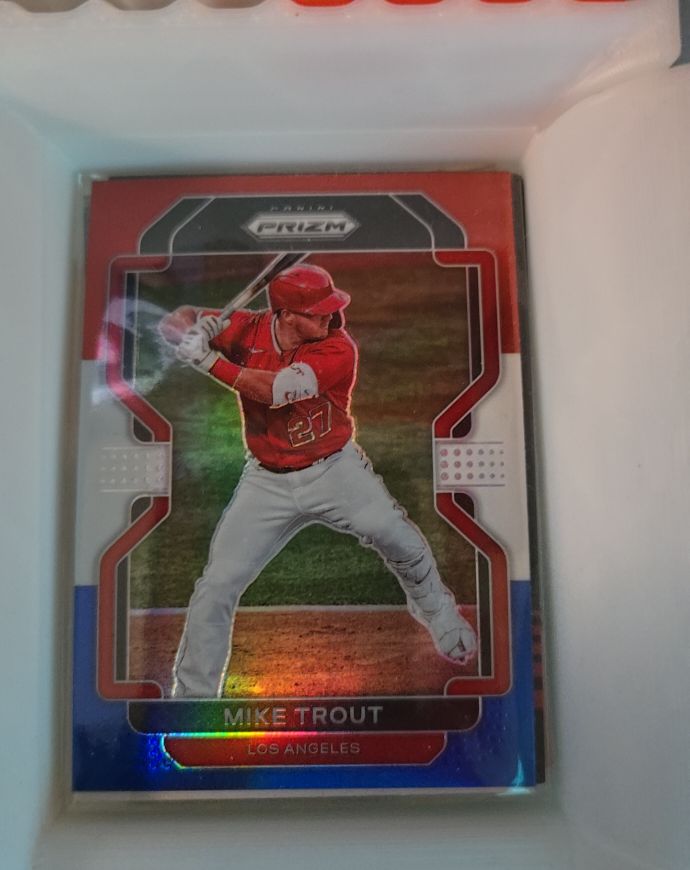 2022 Panini Prizm #138 Mike Trout — front