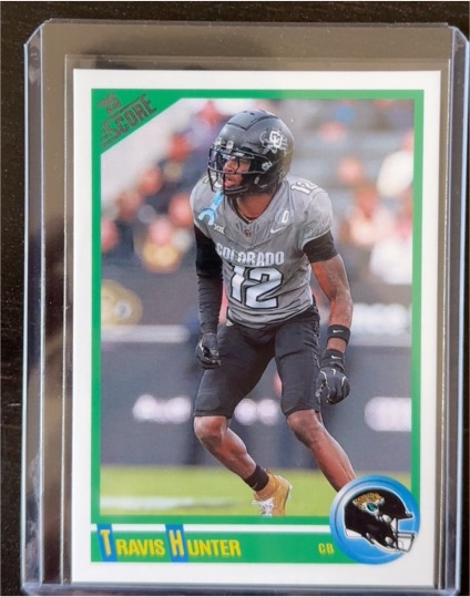 2025 Score #5 Travis Hunter — front