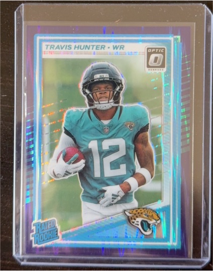 2025 Donruss Optic #201 Travis Hunter — front