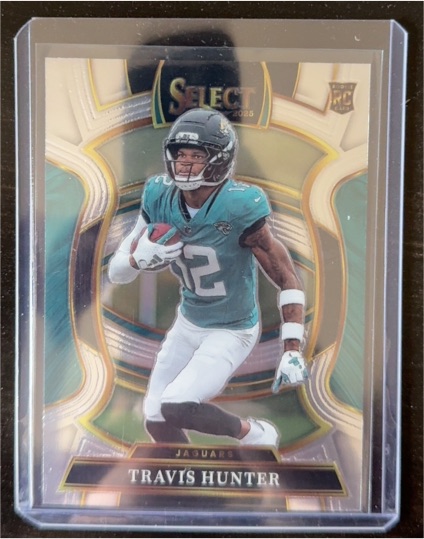 2025 Panini Select #28 Travis Hunter — front