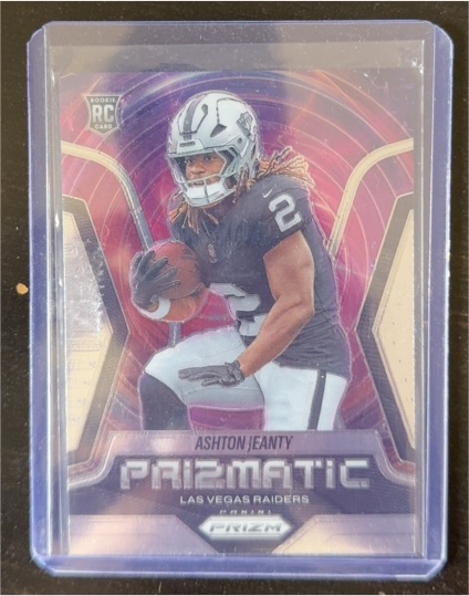 2025 Panini Prizm Prizmatic #7 Ashton Jeanty — front