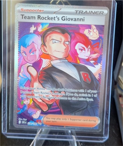 2023 Pokémon SV10: Destined Rivals #238 Team Rocket's Giovanni — front