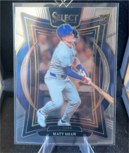 2025 Panini Select #34 Matt Shaw — front