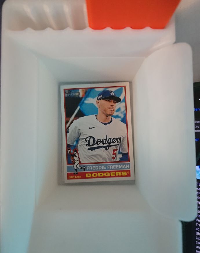 2025 Topps Heritage #206 Freddie Freeman — front