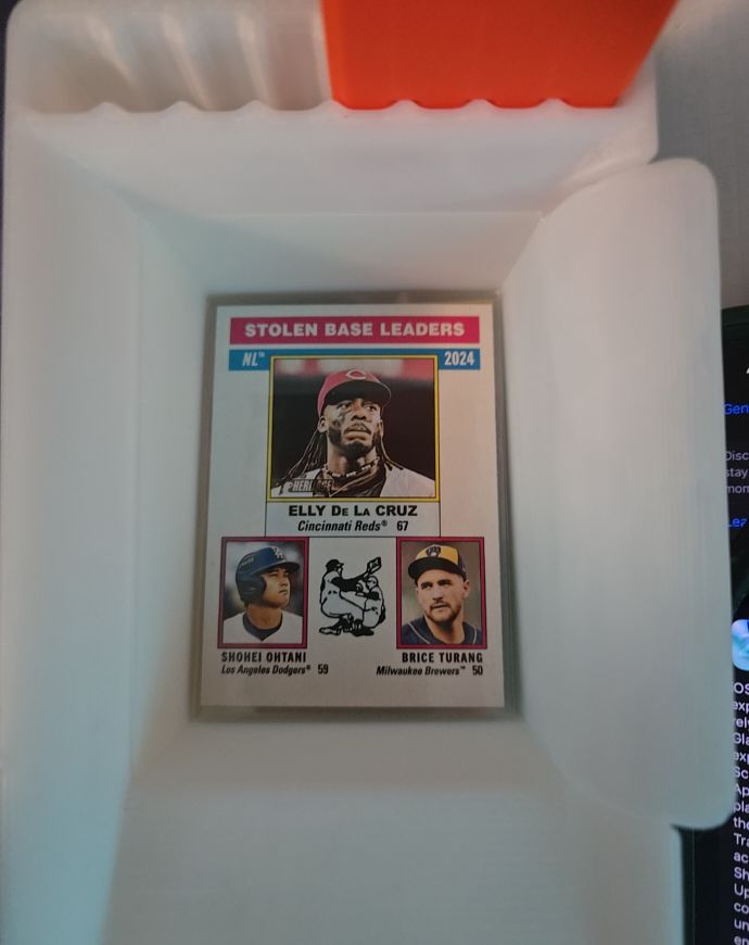 2024 Topps Heritage #197 Elly De La Cruz NL Stolen Base Leaders — front