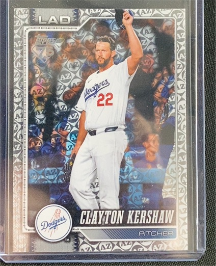 2026 Topps Series 1 #22 Clayton Kershaw — front