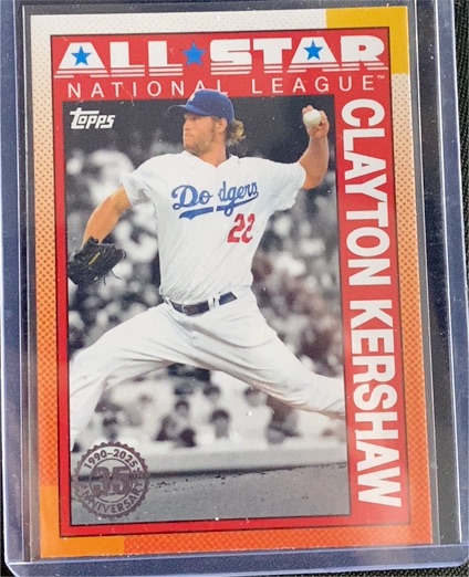 2025 Topps Series 2 1990 All-Star #90AS-27 Clayton Kershaw — front