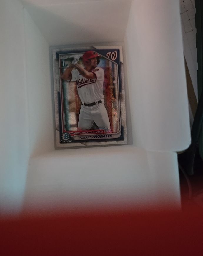 2024 Bowman Chrome #BCP-52 Yohandy Morales — front