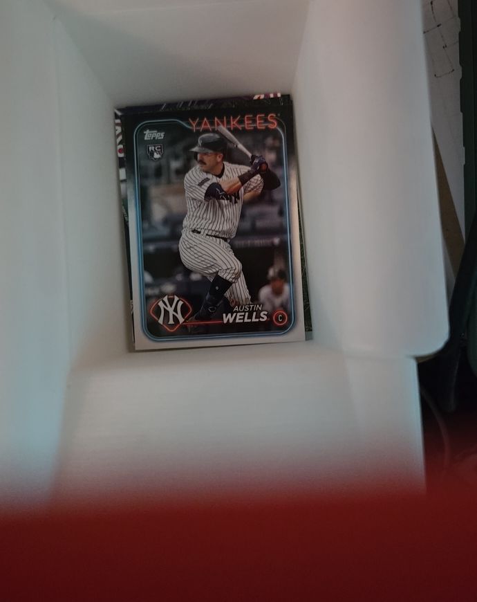 2024 Topps Chrome #281 Austin Wells — front