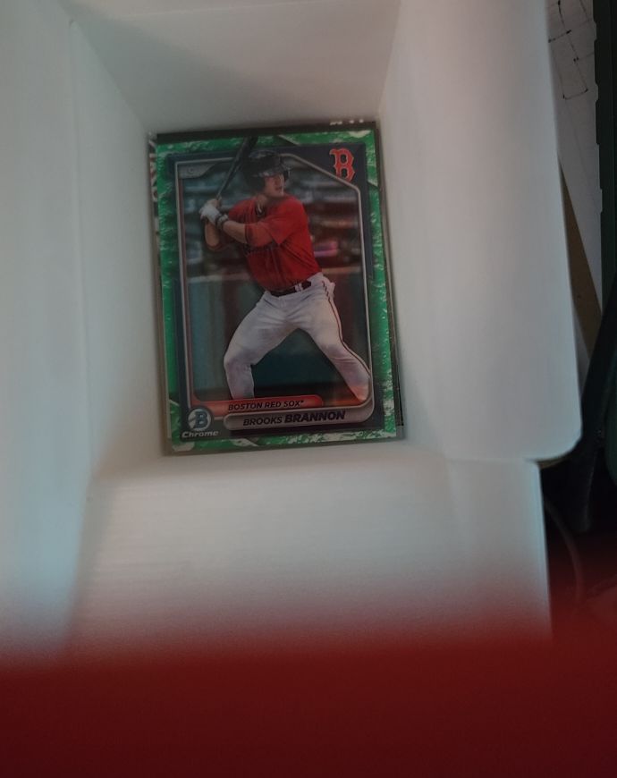 2024 Bowman Chrome #BCP-95 Brooks Brannon — front