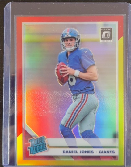 2019 Donruss Optic #154 Daniel Jones — front