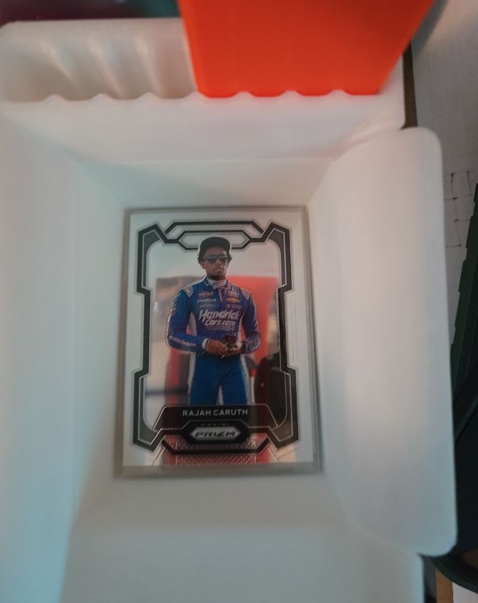 2023 Panini Prizm NASCAR Racing #73 Rajah Caruth — front