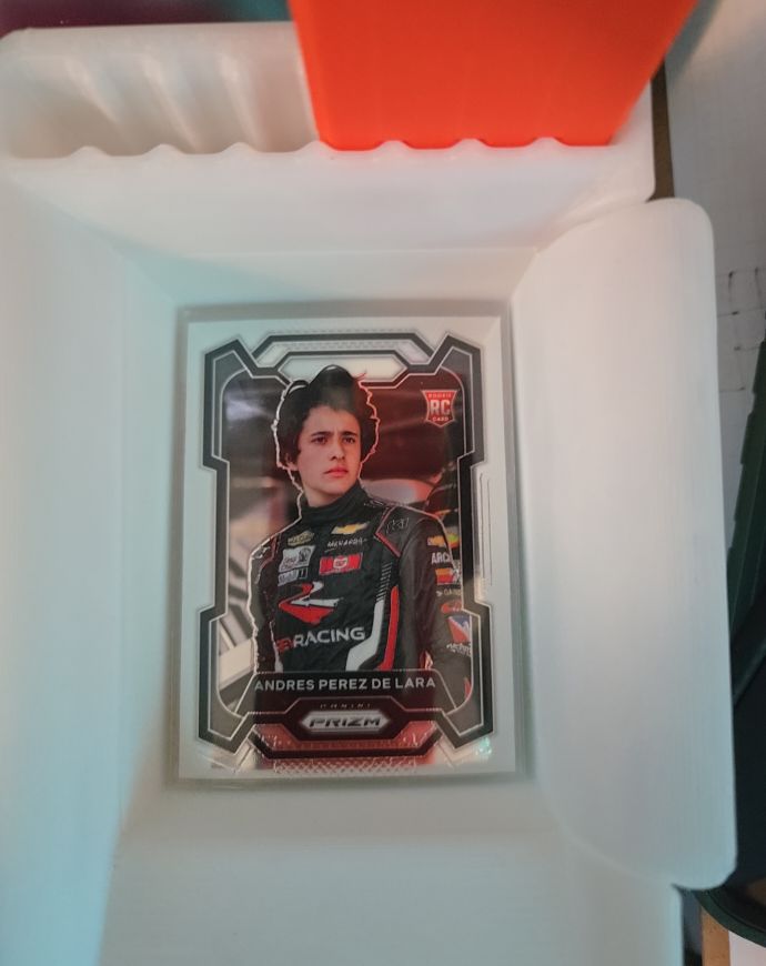 2024 Panini Prizm NASCAR #8 Andres Perez de Lara Rookie Card — front
