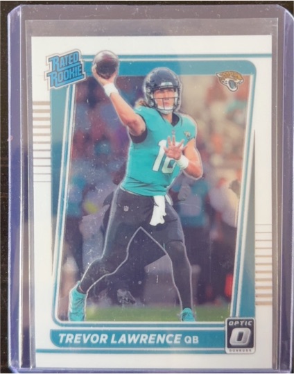 2021 Panini Donruss Optic #201 Trevor Lawrence — front