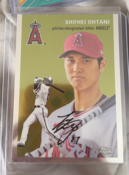 2023 Topps Chrome Platinum Anniversary #200 Shohei Ohtani — front