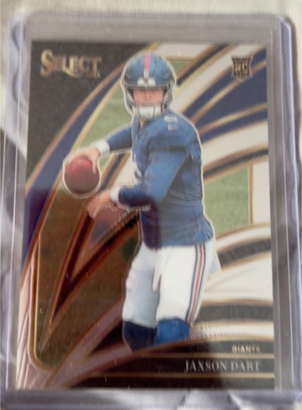 2025 Panini Select #293 Jaxson Dart — front