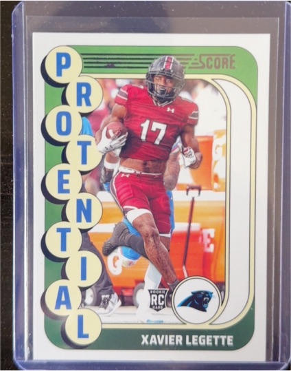 2024 Panini Score #23 Xavier Legette — front