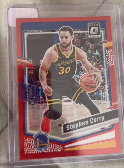 2023-24 Panini Donruss Optic #198 Stephen Curry — front