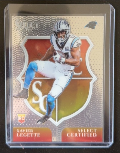 2024 Panini Select #14 Xavier Legette Select Certified Rookies — front