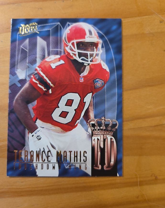 1995 Fleer Ultra Touchdown Kings #2 Terance Mathis — front