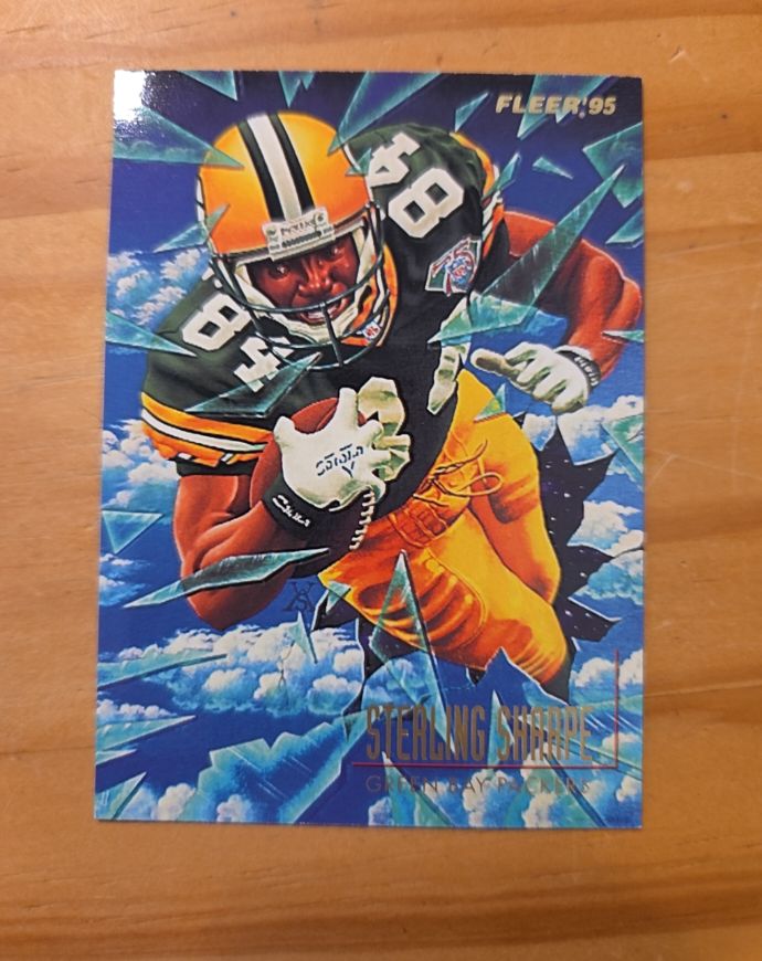 1995 Fleer Pro Visions #2 Sterling Sharpe — front