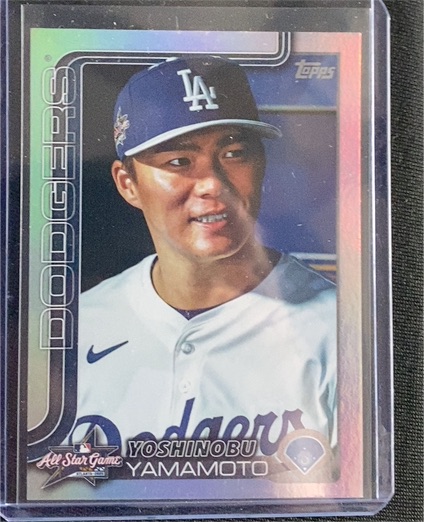2025 Topps Update #ASG-32 Yoshinobu Yamamoto — front
