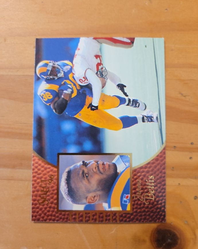 1996 Select #127 Jerome Bettis — front