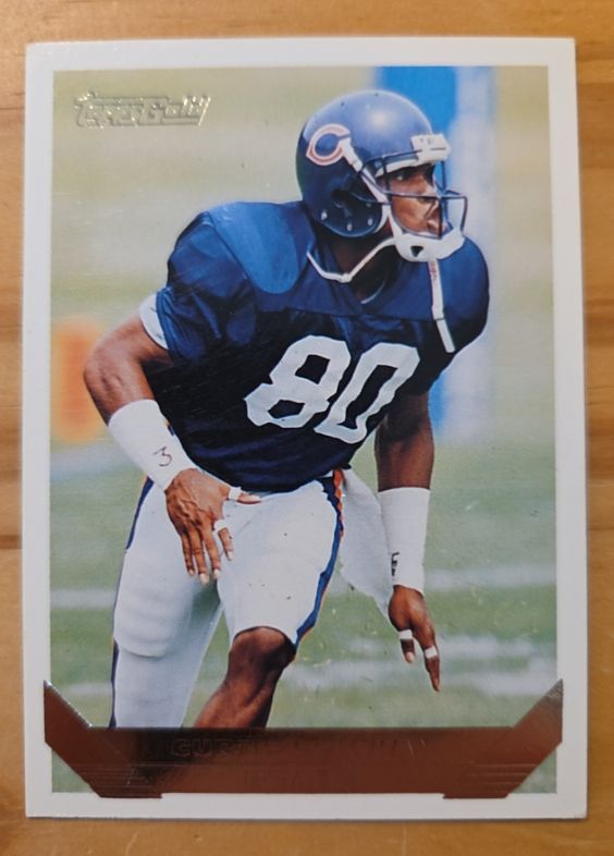 1993 Topps Gold #408 Curtis Conway — front