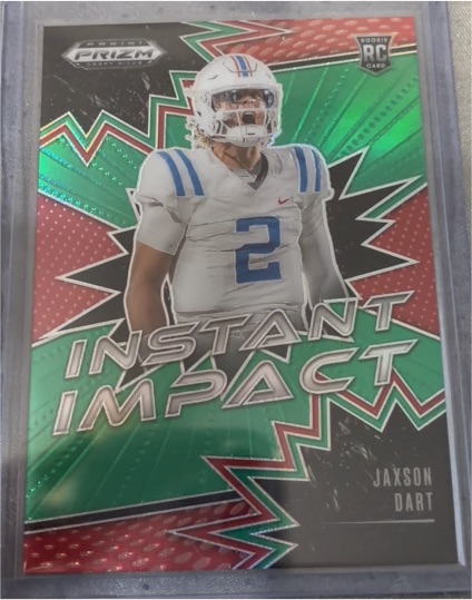 2025 Panini Prizm Draft Picks Instant Impact #II-11 Jaxson Dart — front