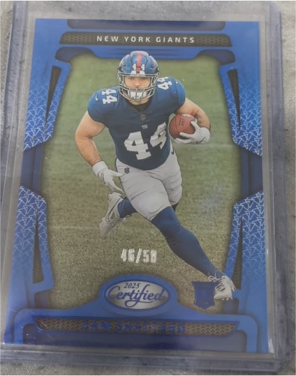 2025 Panini Certified #105 Cam Skattebo — front