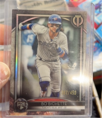 2020 Topps Tribute #20R-BB Bo Bichette — front