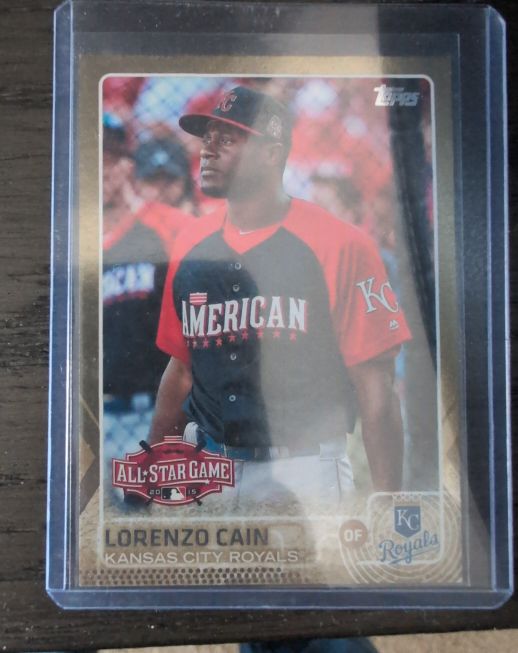 2015 Topps Update #US76 Lorenzo Cain — front