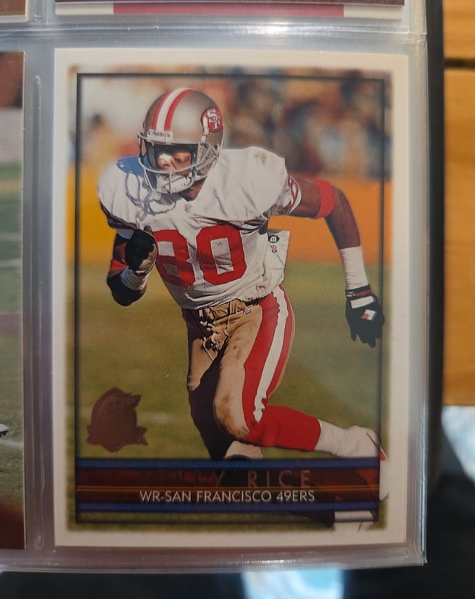 1996 Topps #270 Jerry Rice — front