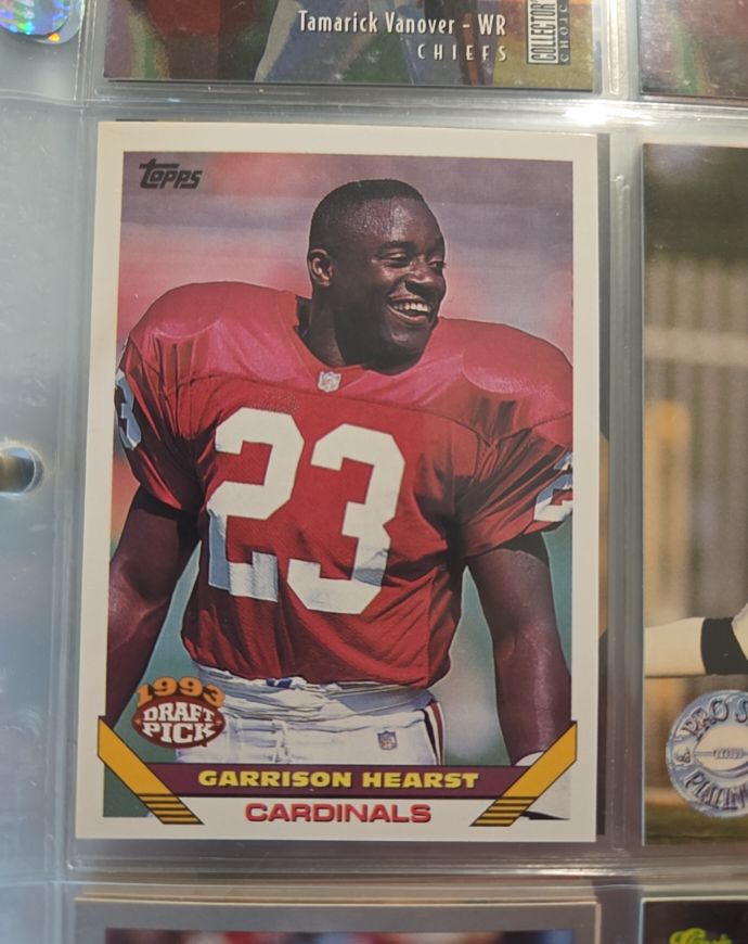 1993 Topps #385 Garrison Hearst — front