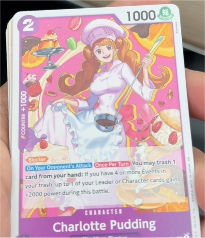 One Piece TCG EB04-034 Charlotte Pudding — front