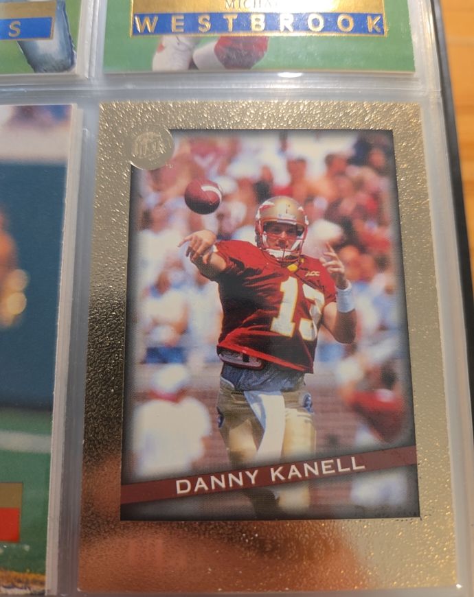 1996 Fleer Ultra #19 Danny Kanell Ultra Rookies — front