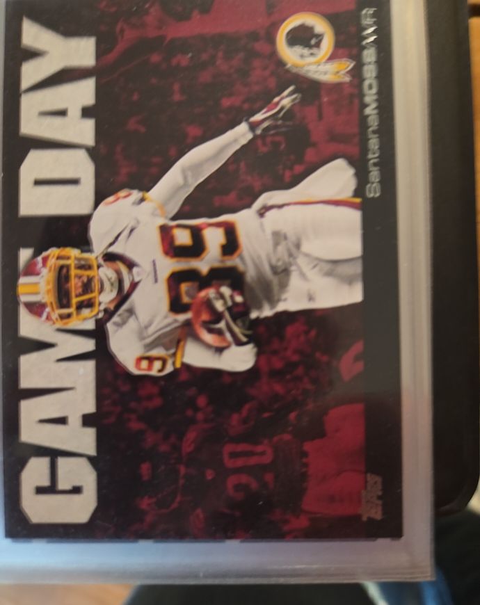 2011 Topps Game Day #GD-SM Santana Moss — front