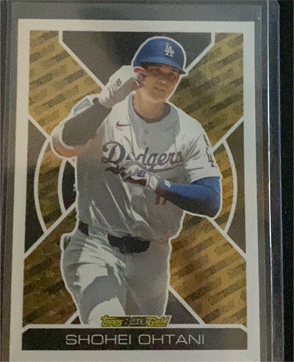2025 Topps Black Gold #BG-19 Shohei Ohtani — front
