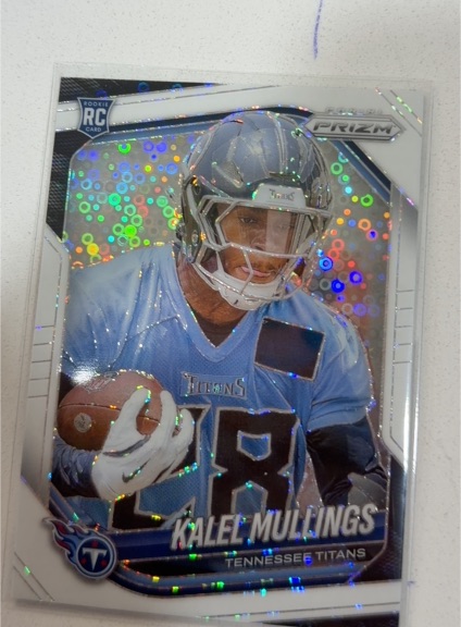 2025 Panini Prizm #385 Kalel Mullings — front
