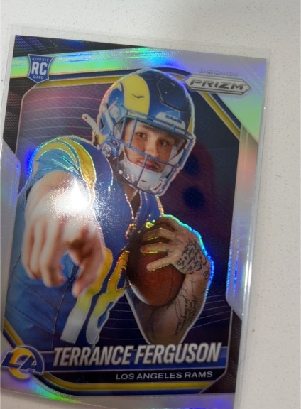 2025 Panini Prizm #424 Terrance Ferguson — front
