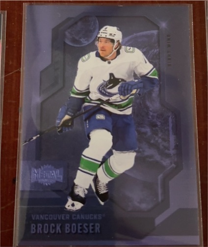 2024-25 Upper Deck Metal Universe #73 Brock Boeser — front