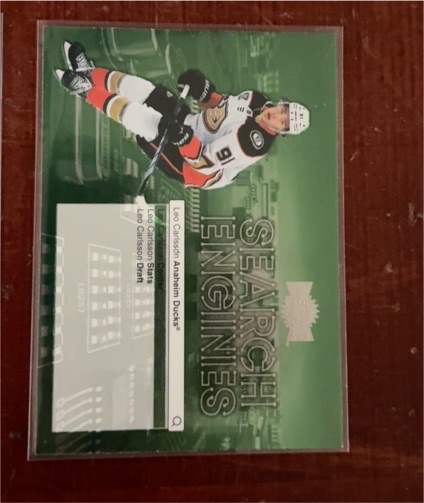 2024-25 Skybox Metal Universe - Search Engines Leo Carlsson #ST-3 — front