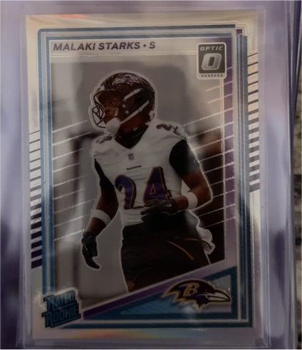 2025 Panini Donruss Optic #256 Malaki Starks — front