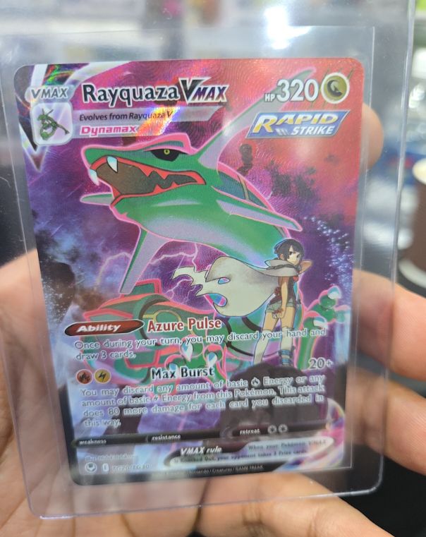 Pokémon Rayquaza VMAX TG20/TG30 — front
