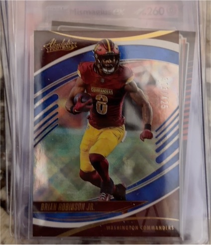 2025 Panini Absolute #23 Brian Robinson Jr. — front