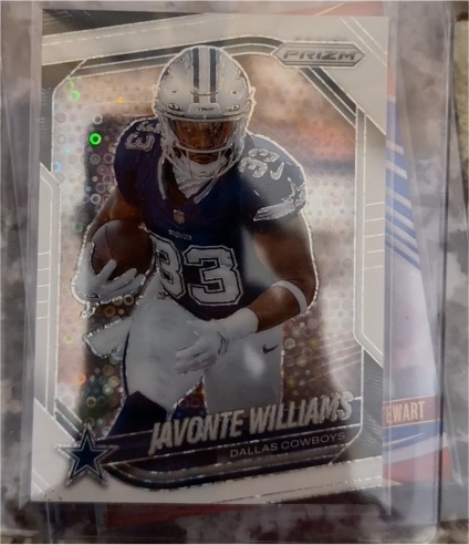 2025 Panini Prizm #1 Javonte Williams — front